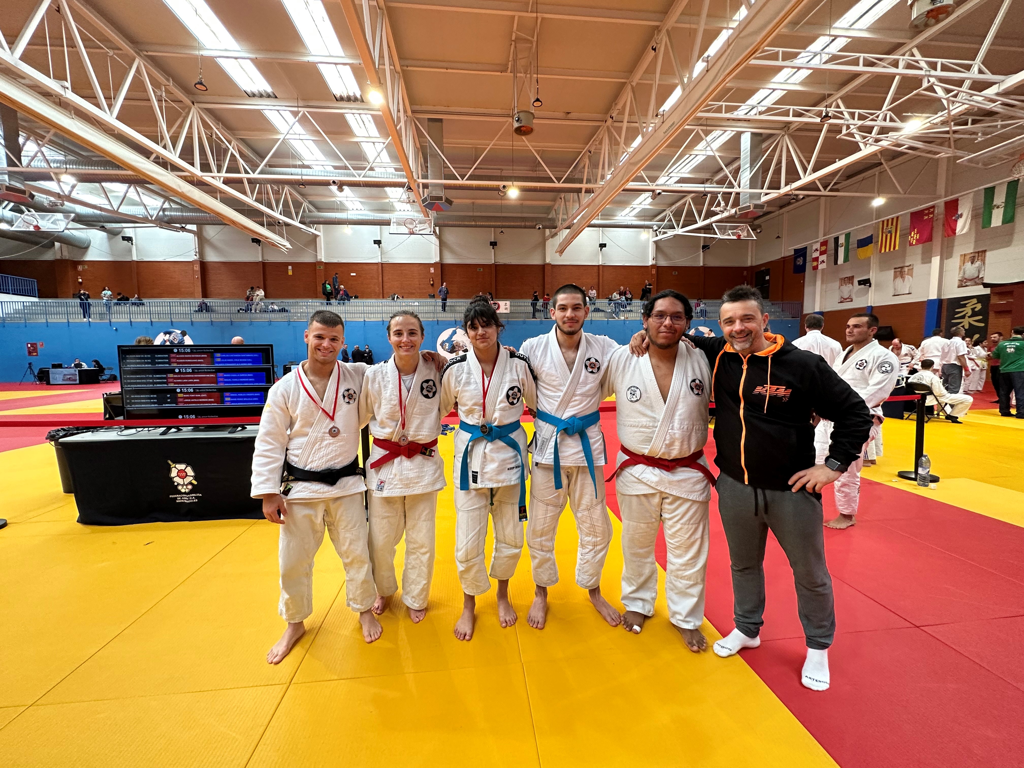3 Medallas en el Open Nacional de Jiu-Jitsu Madrid. 29-10-23